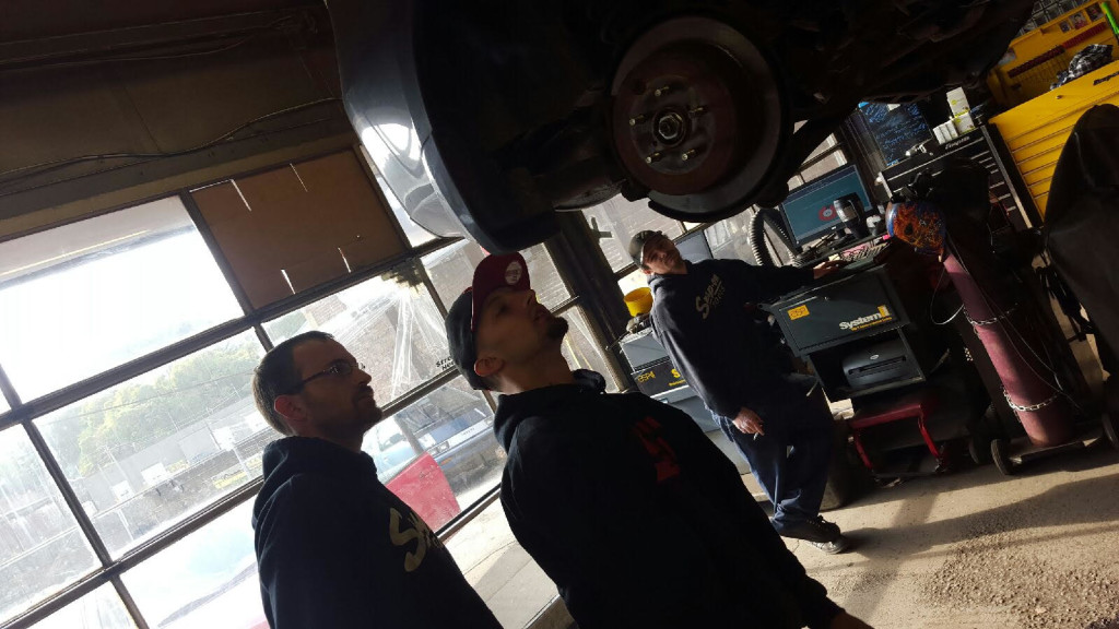 caleb vinny cory vinces performance vehicles inspection brakes 